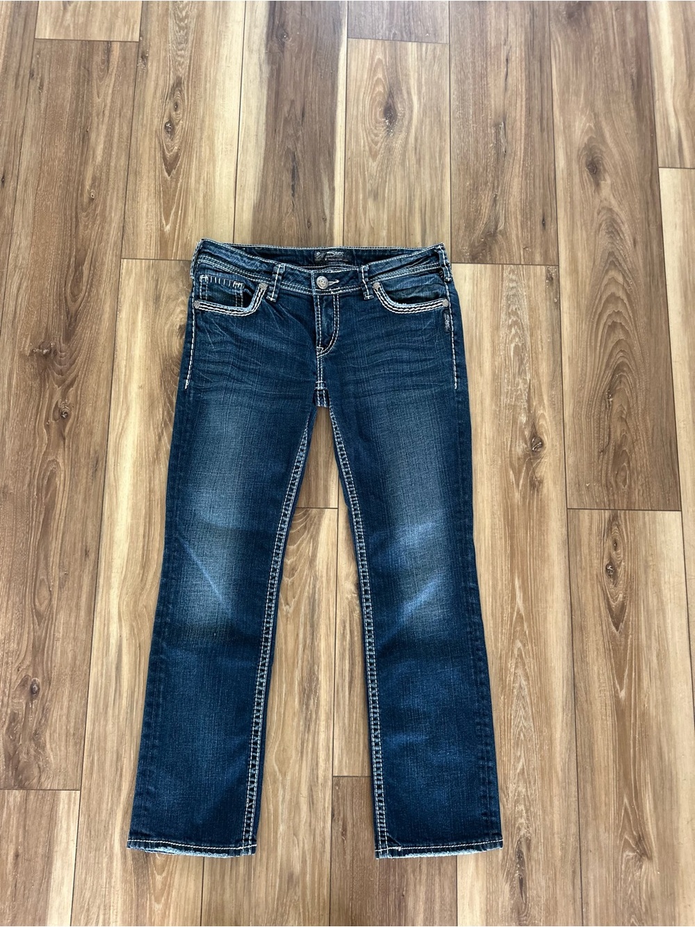 Silver Jeans co womens Berkley flap jeans size W30L30